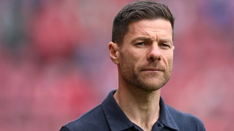 Xabi Alonso el 17 de mayo de 2025.