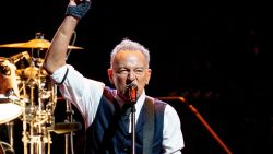 MANCHESTER, ENGLAND - MAY 14: Bruce Springsteen performs during the first night of 'The Land of Hopes and Dreams' tour at Co-op Live on May 14, 2025 in Manchester, England. (Photo by Shirlaine Forrest/Getty Images)