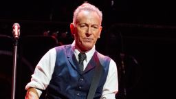MANCHESTER, ENGLAND - MAY 14: Bruce Springsteen performs during the first night of 'The Land of Hopes and Dreams' tour at Co-op Live on May 14, 2025 in Manchester, England. (Photo by Shirlaine Forrest/Getty Images)
