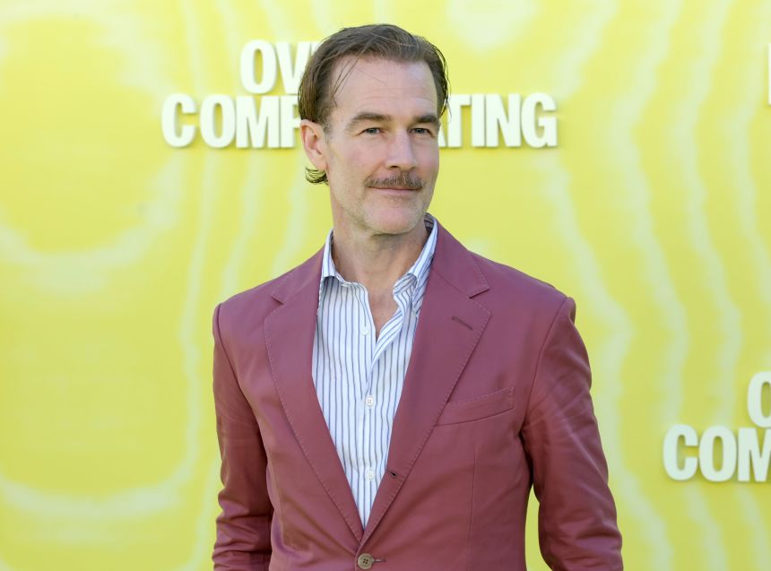 James Van Der Beek in Los Angeles in May.