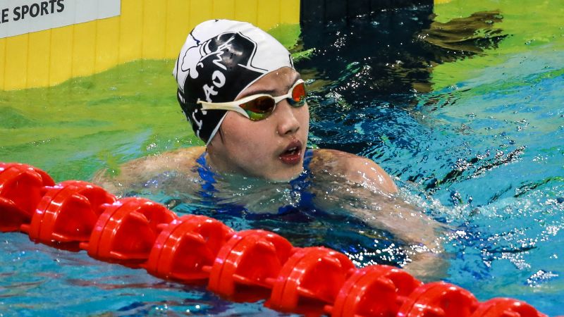 Yu Zidi: The 12-year-old taking the swimming world by storm Yu Zidi: The 12-year-old taking the swimming world by storm