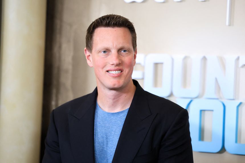 David Ellison, son of billionaire Oracle founder Larry Ellison, toured the CBS News offices on Thursday as part of his first day atop Paramount.
