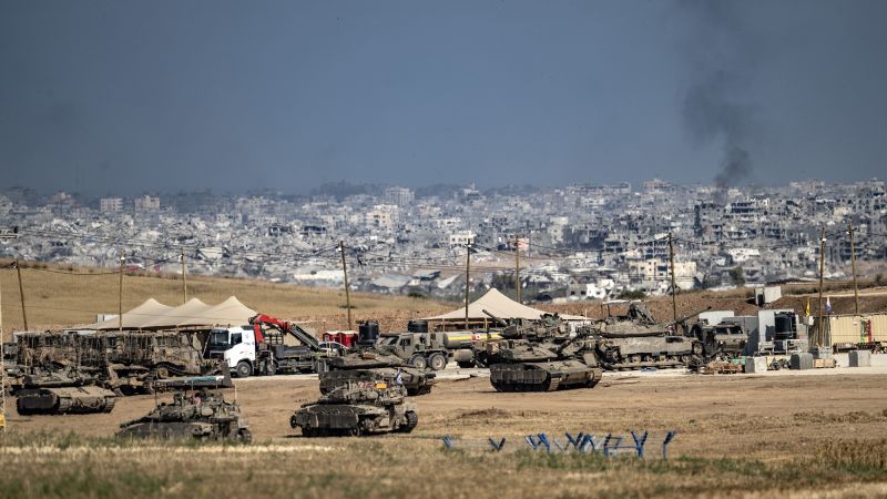 US negotiating Israel-Gaza ceasefire with Hamas through American in Doha, source says | CNN Politics