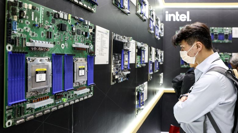People attend Computex 2025 at Nangang Exhibition Center in Taipei on May 20, 2025. (Photo by I-Hwa Cheng / AFP) (Photo by I-HWA CHENG/AFP via Getty Images)          