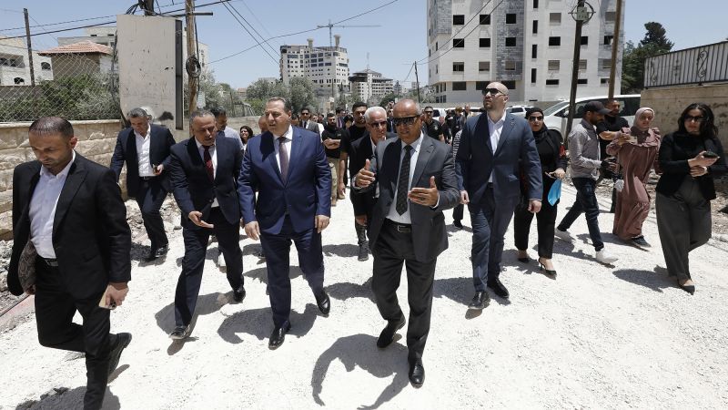 Foreign diplomats come under Israeli fire on official West Bank visit