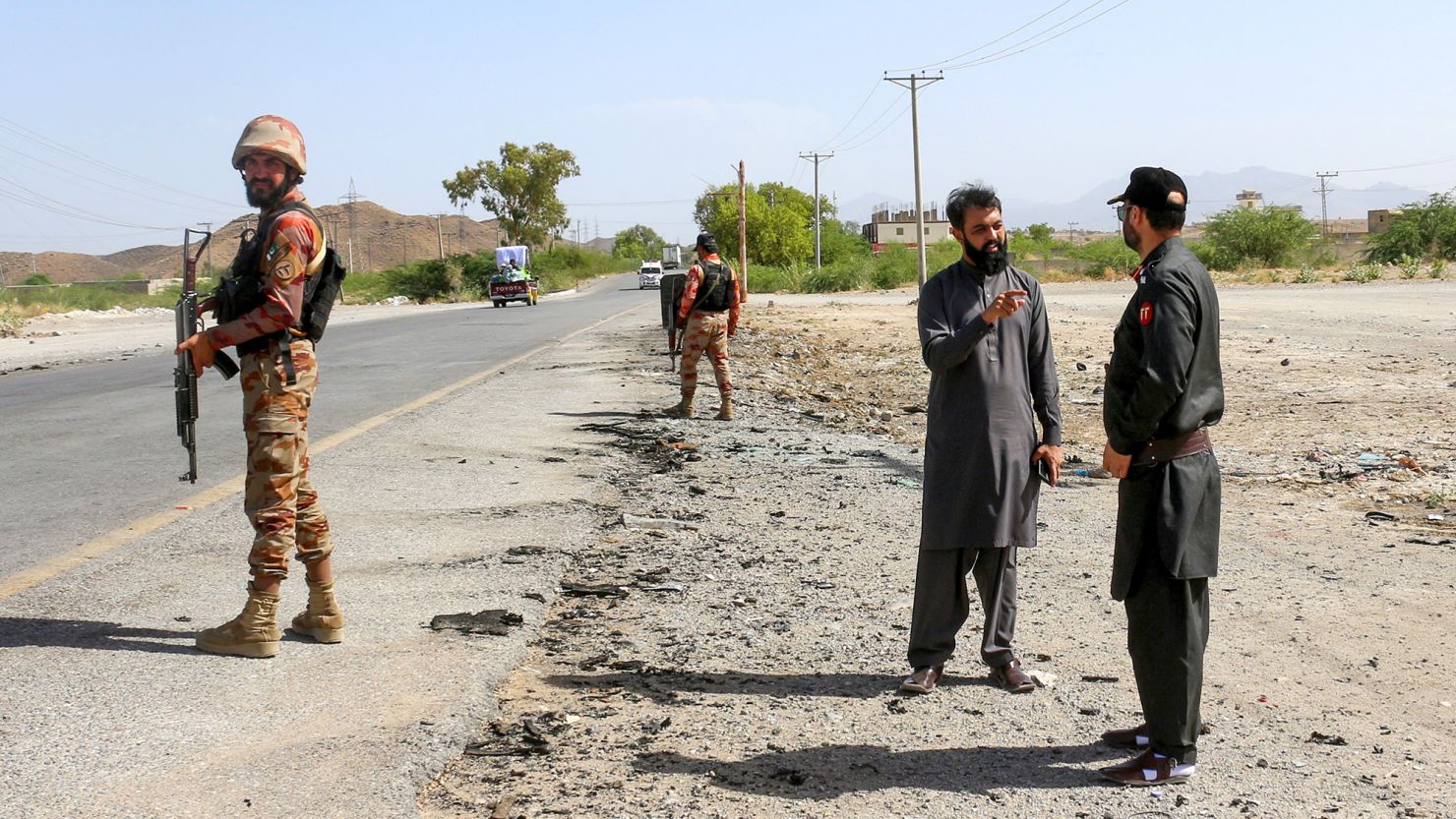 Three children and two adults killed in suicide attack on school bus in  Pakistan | CNN