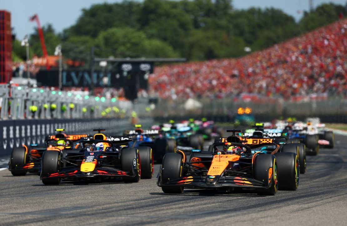 Oscar Piastri finished in third and maintained his position at the top of the drivers standings.