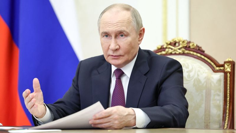Russian forces are creating ‘buffer zone’ along Russia-Ukraine border, Putin says