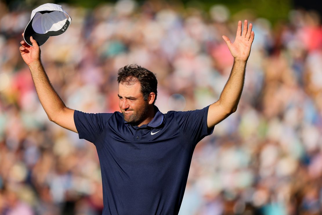 Scheffler previously won the Masters in 2022 and 2024.