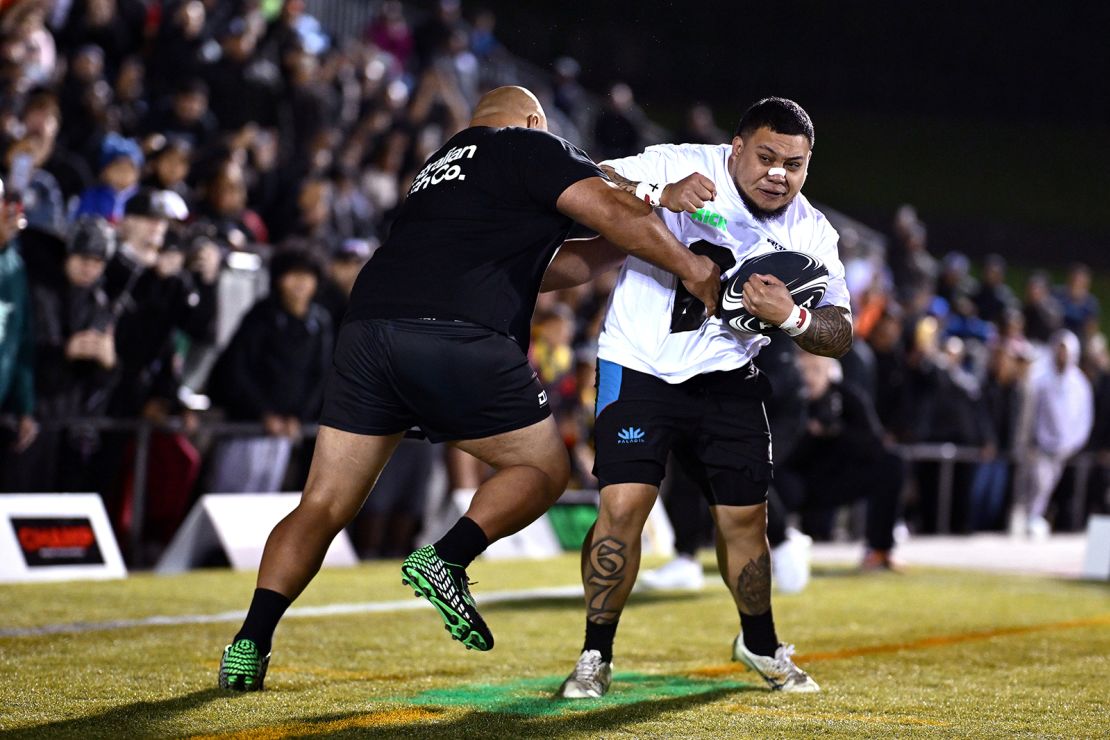 Two competitors at the RUNIT Championship League in Auckland, New Zealand.