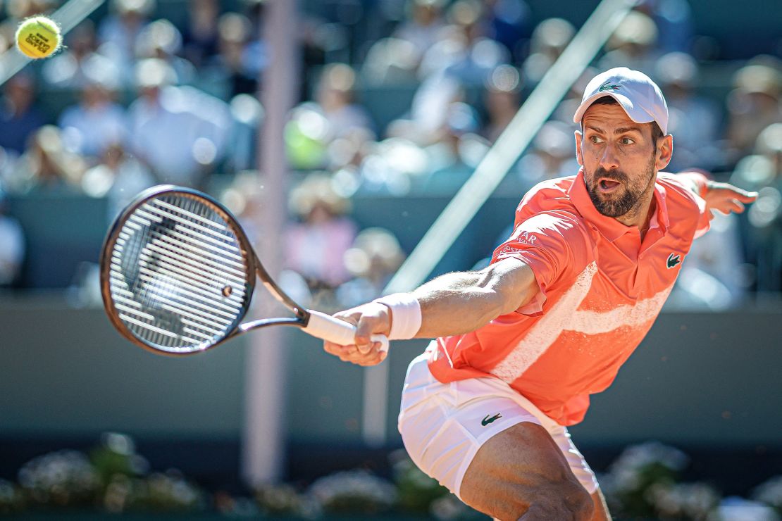 Djokovic became just the third man ever to win 100 ATP titles.