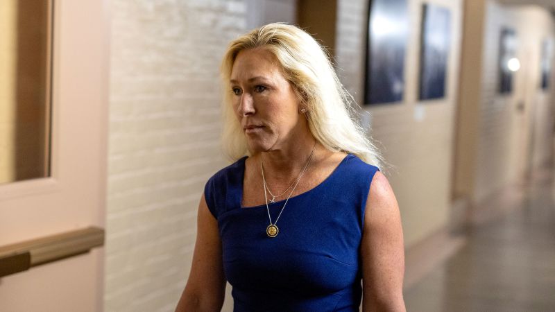 Analysis: Marjorie Taylor Greene just complicated the GOP’s shutdown messaging