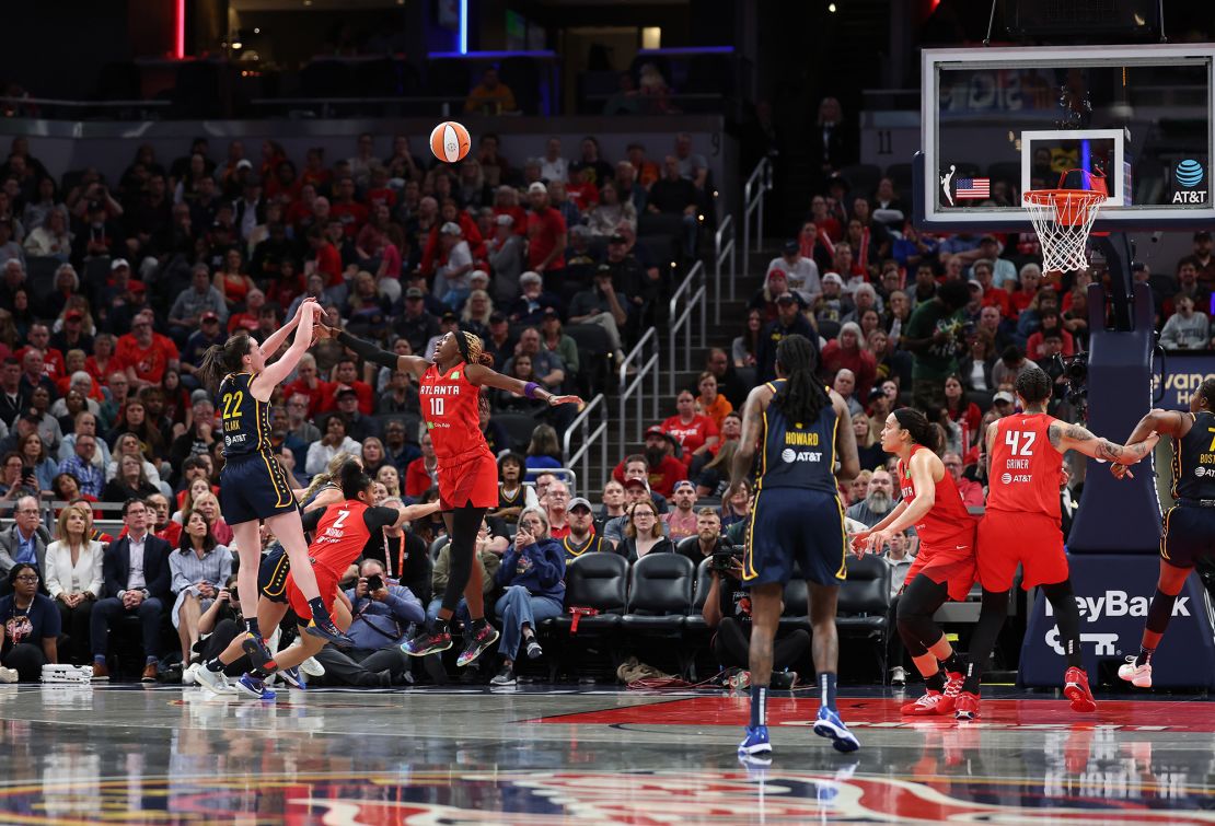 Clark had 27 points on 9-of-20 shooting, including 5-of-11 from deep, against the Dream.