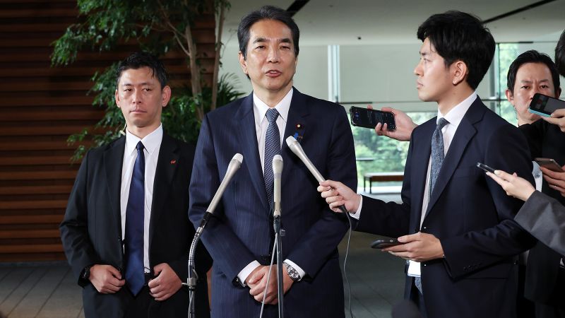 Japan’s farm minister Taku Eto resigns over rice gaffe, as stubbornly high prices threaten government’s grip on power