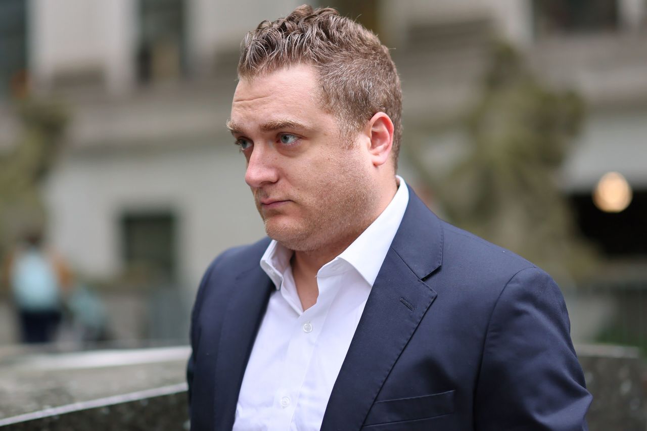 George Kaplan arrives at Manhattan federal court on Wednesday.