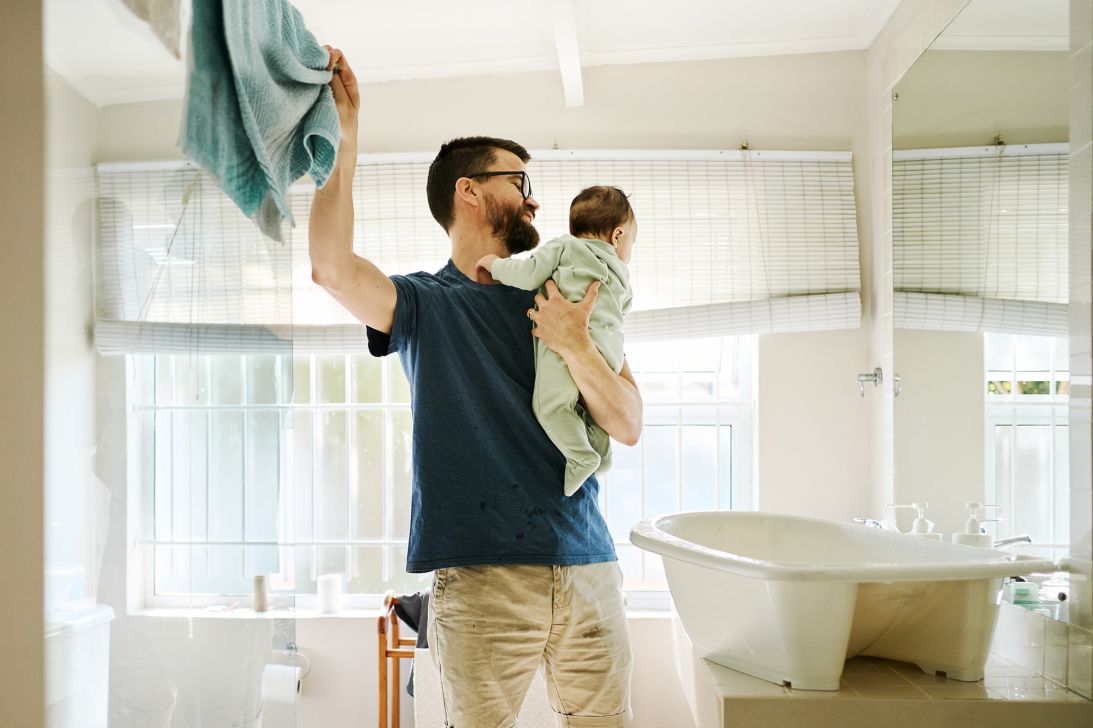Being a parent is an important life transition for men, Hutchinson said.