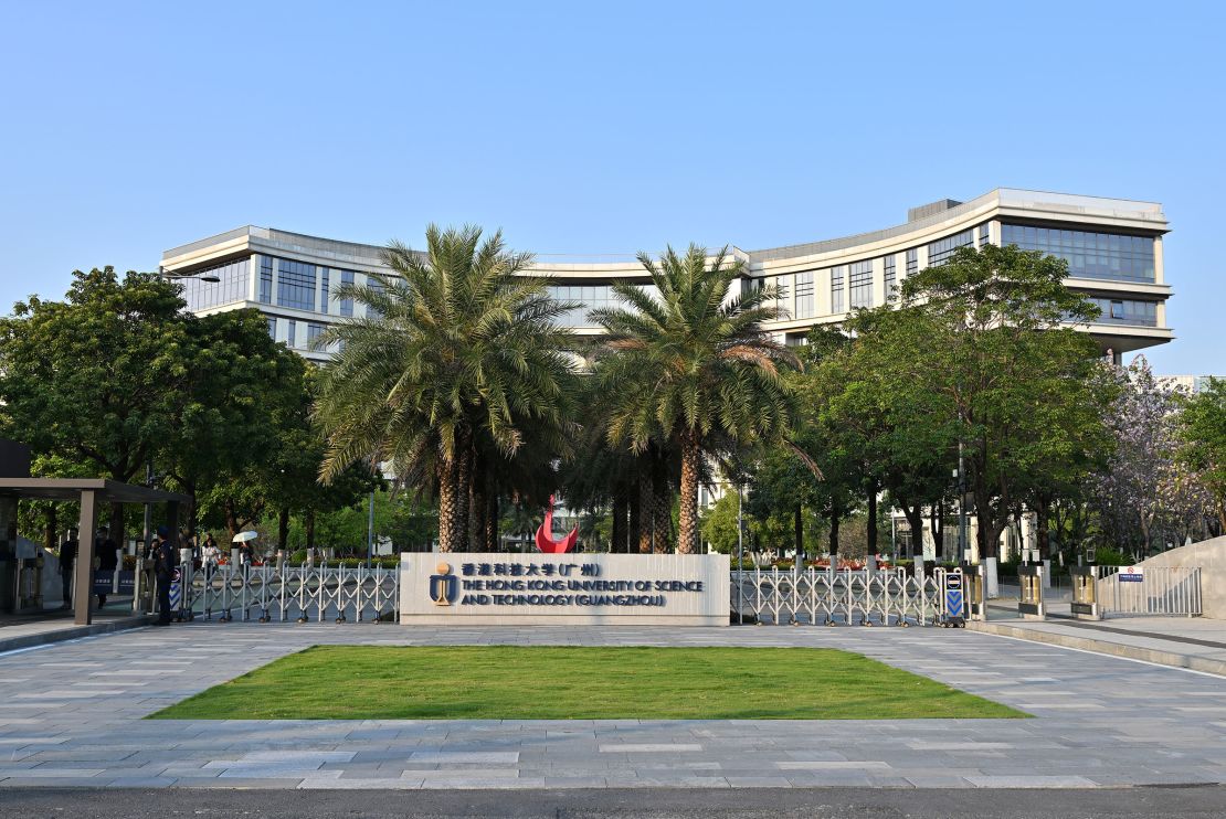 Hong Kong University of Science and Technology (Guangzhou) in Guangzhou, China on March 19, 2025.