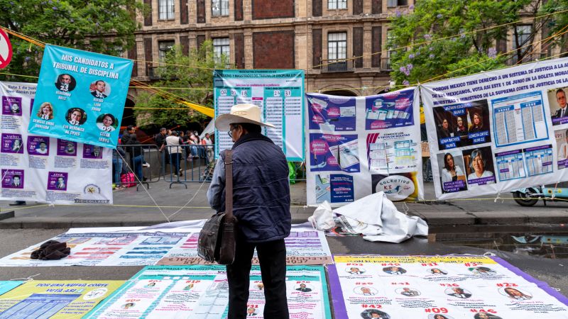 Mexico will hold historic judicial elections on Sunday. Some believe it will hurt democracy