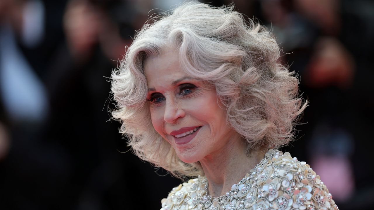 Jane Fonda attends the closing ceremony red carpet at the 78th annual Cannes Film Festival at Palais des Festivals in Cannes, France on May 24, 2025.