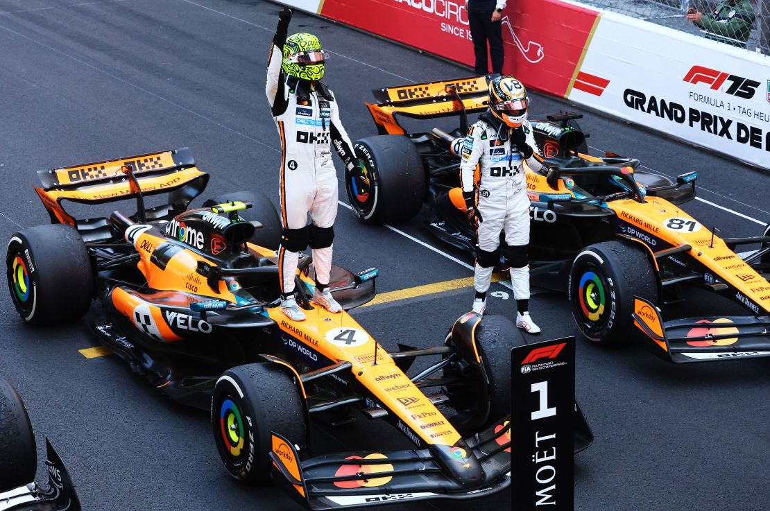 Lando Norris said he had achieved one of his dreams after winning the Monaco Grand Prix.