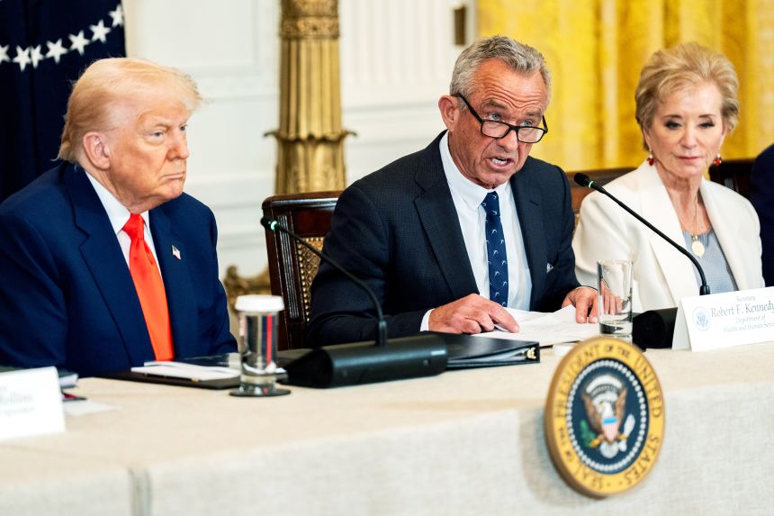 US Health and Human Services Secretary Robert F. Kennedy Jr. has repeatedly claimed that most ((ALMOST ALL?)) vaccines recommended for children<strong> </strong>in the US<strong> </strong>have not been tested against inert placebos.” class=”image_large__dam-img image_large__dam-img–loading” onload=”this.classList.remove(‘image_large__dam-img–loading’)” onerror=”imageLoadError(this)” height=”2000″ width=”3000″ loading=”lazy”></picture> </div>
<div class=