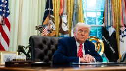 US President Donald Trump speaks during a news conference with Elon Musk in the Oval Office of the White House in Washington, DC, on May 30, 2025. Musk, who stormed into US politics as President Trump's chainsaw-brandishing sidekick, announced on May 28 that he is leaving his role in US government, intended to reduce federal spending, shortly after his first major break with the President over Trump's signature spending bill. (Photo by Allison ROBBERT / AFP) (Photo by ALLISON ROBBERT/AFP via Getty Images)          