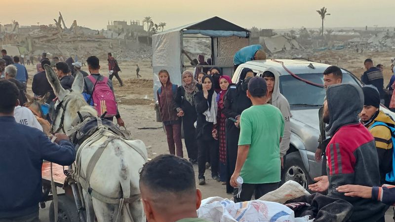 At least 26 Palestinians killed after Israeli forces open fire near Gaza aid distribution center, health workers say