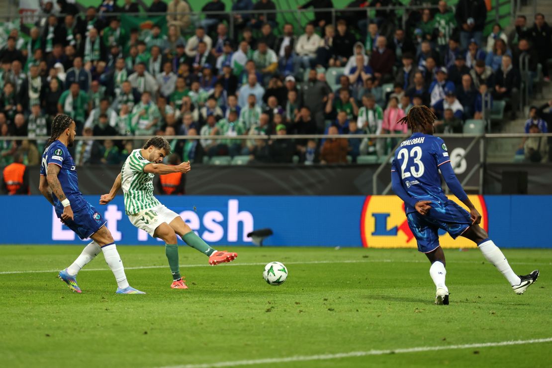 Abde Ezzalzouli gave Real Betis an early lead.