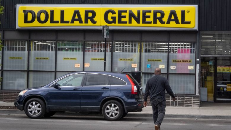 A Dollar General store in Chicago, Illinois, seen on May 28, 2025.