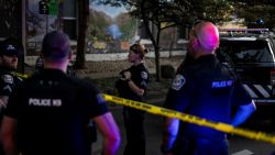 BOULDER, COLORADO - JUNE 1: Police set up a road block into downtown following an incident that the FBI is investigating as an act of terror on June 1, 2025 in Boulder, Colorado. A suspect is in custody after reportedly throwing an incendiary device at a group participating in an organized walk near the courthouse to show solidarity with hostages held by Hamas in Gaza.  (Photo by Chet Strange/Getty Images)