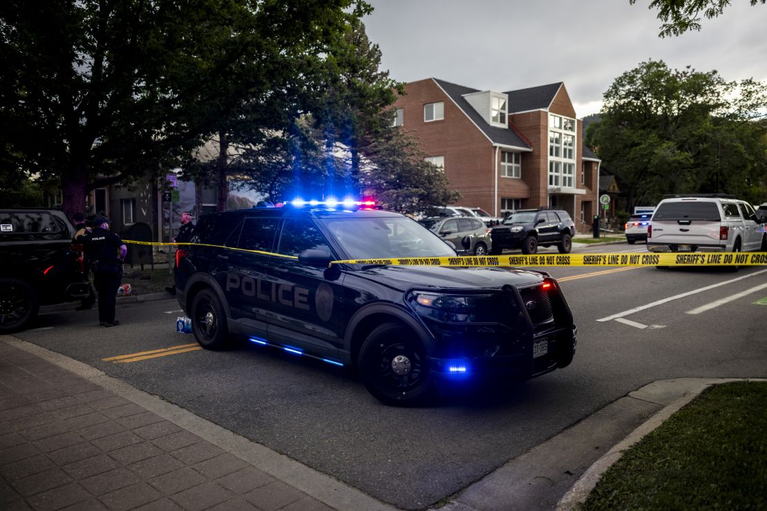 Police cordon off Pearl Street on June 1, in Boulder, Colorado.