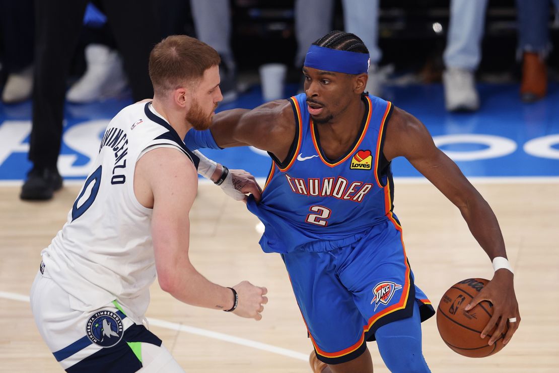 Gilgeous-Alexander was named Western Conference Finals MVP for his stellar performance throughout the series.