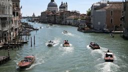 Swimming in Venice's famous canals is banned.