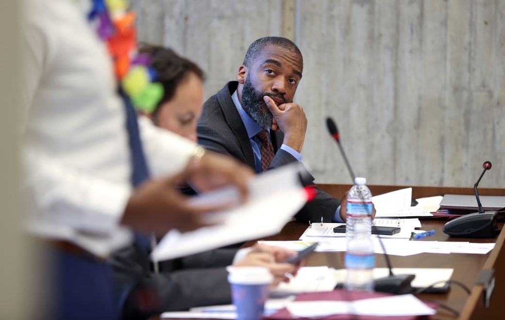 Boston City Councilor Brian J. Worrell, who wants to bring an HBCU satellite campus to Boston.