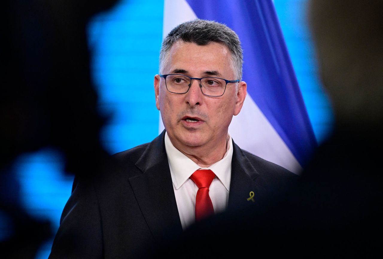 Israel's Foreign Minister Gideon Sa'ar, in Berlin earlier this month.