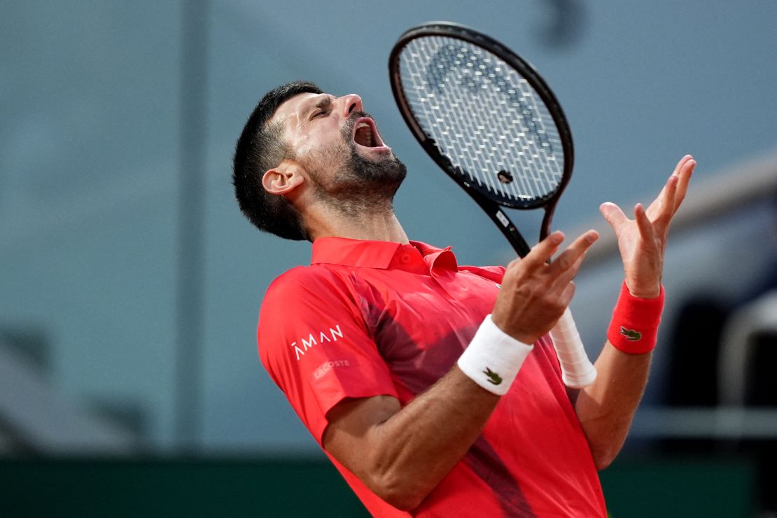 Djokovic seemed to give everything he had in his simple semi-final match against the sinner.