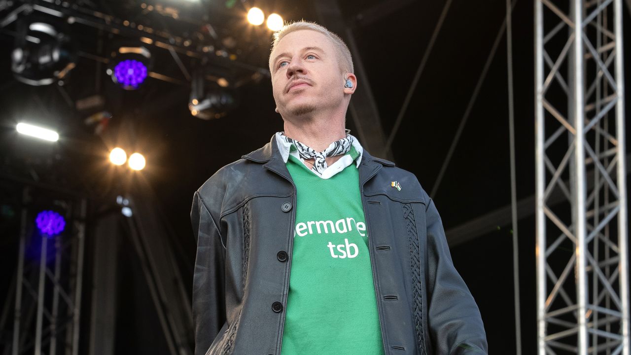 Macklemore performs at St Anne's Park on June 04, 2025 in Dublin, Dublin.