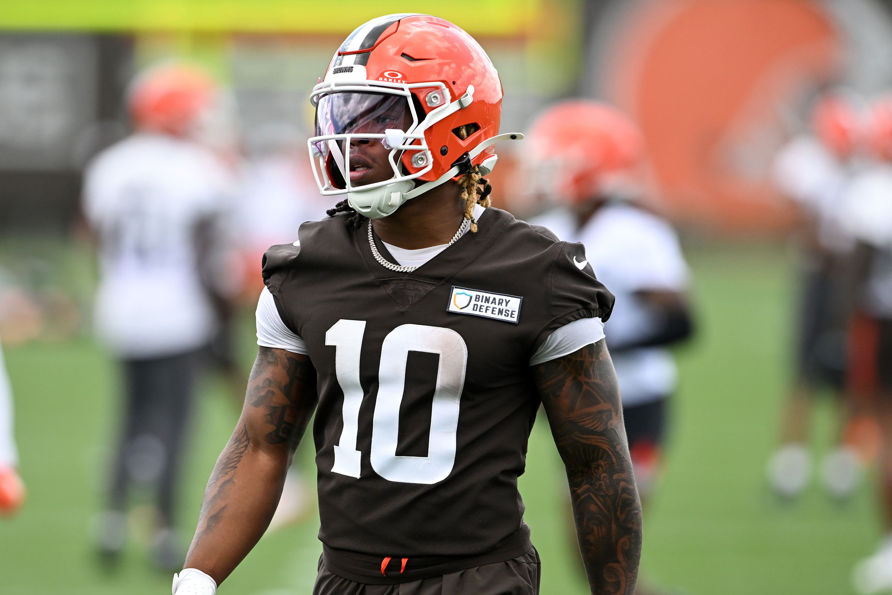 Browns rookie RB Quinshon Judkins arrested on battery and domestic violence  charge | CNN