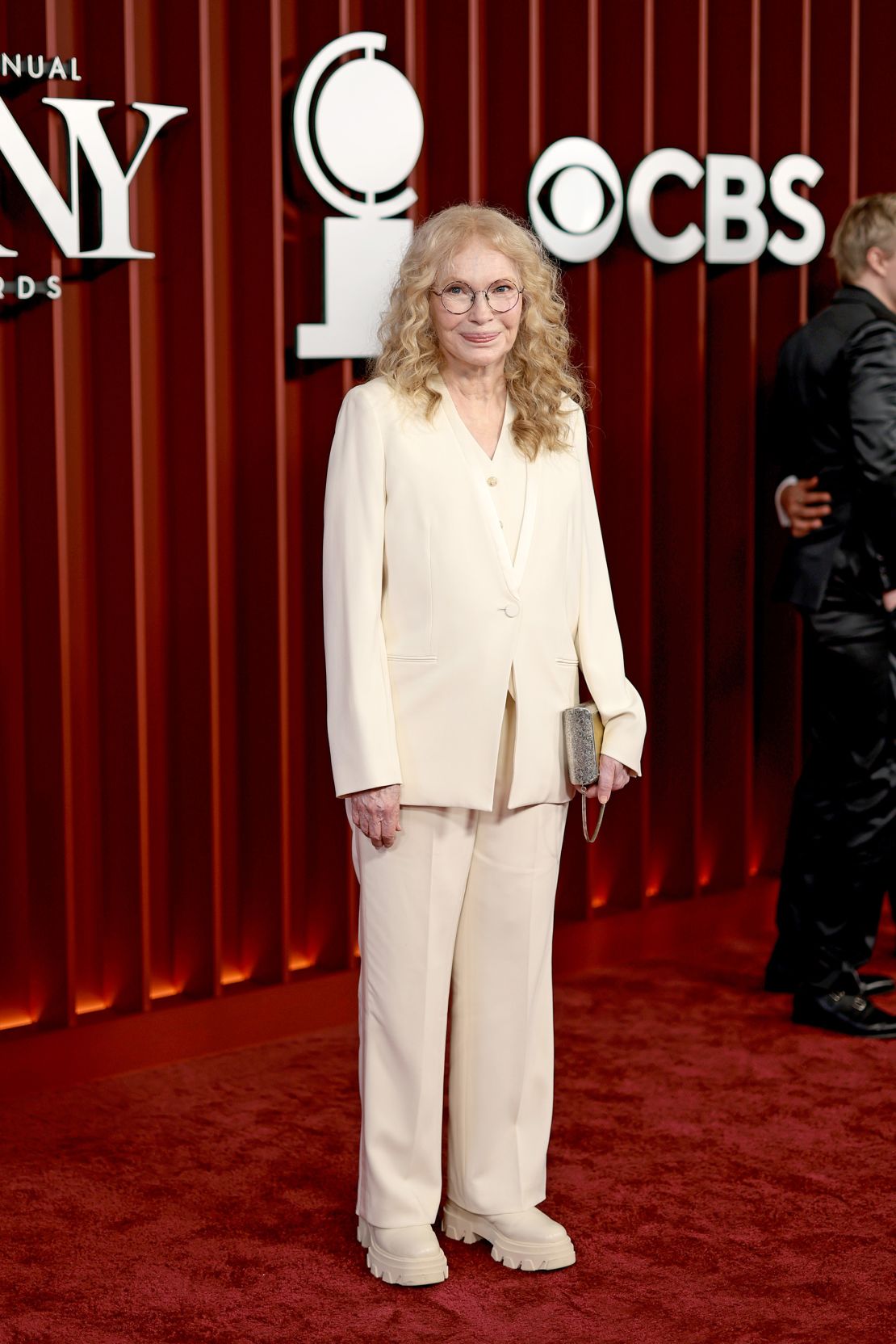 Mia Farrow.