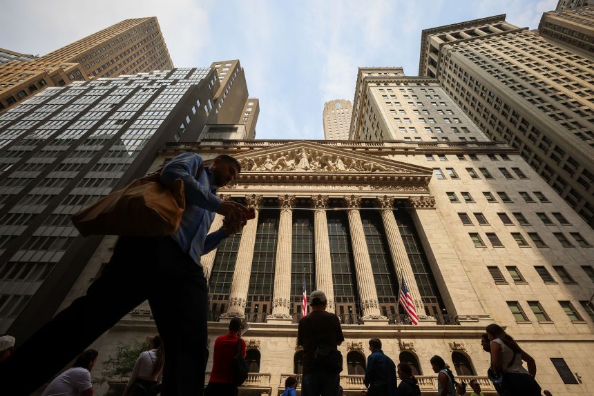 The New York Stock Exchange on June 13, 2025.