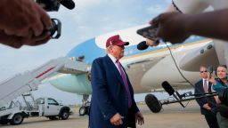 JOINT BASE ANDREWS, MARYLAND - JUNE 10: U.S. President Donald Trump speaks to reporters after walking off Air Force One on June 10, 2025 at Joint Base Andrews, Maryland. Trump spent the afternoon visiting Fort Bragg Military Base in North Carolina to mark the U.S. Army’s 250th anniversary. (Photo by Anna Moneymaker/Getty Images)