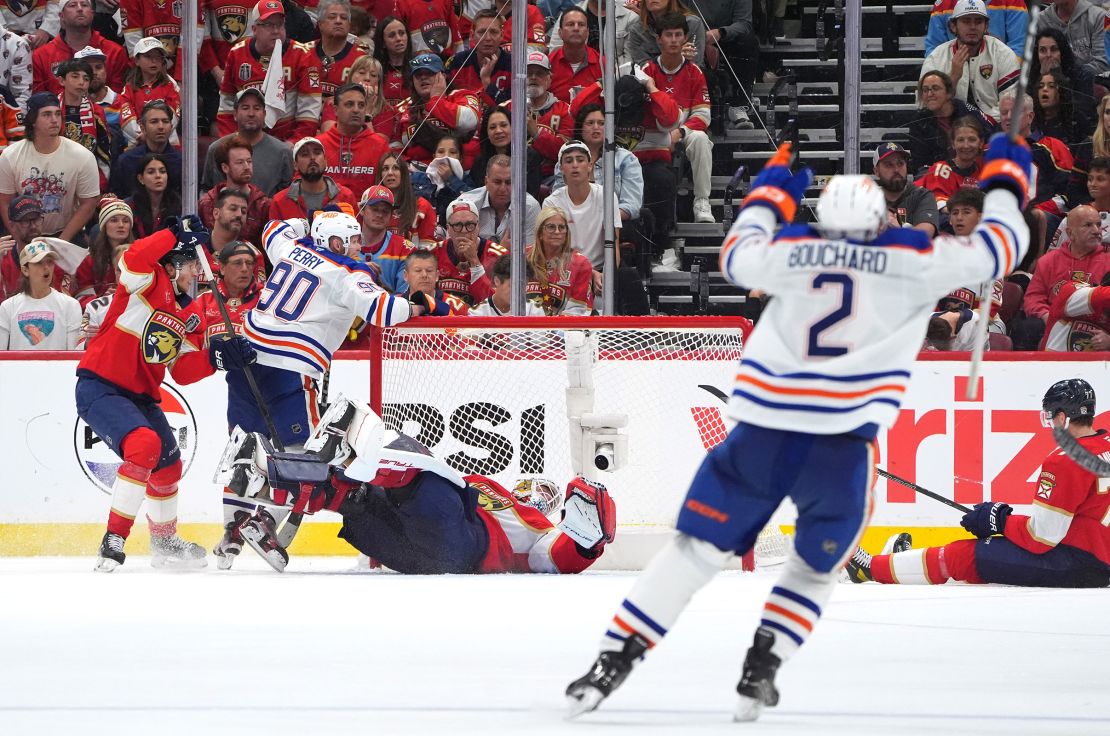 The Oilers tied the Stanley Cup final 2-2 when the series returned to Canada.
