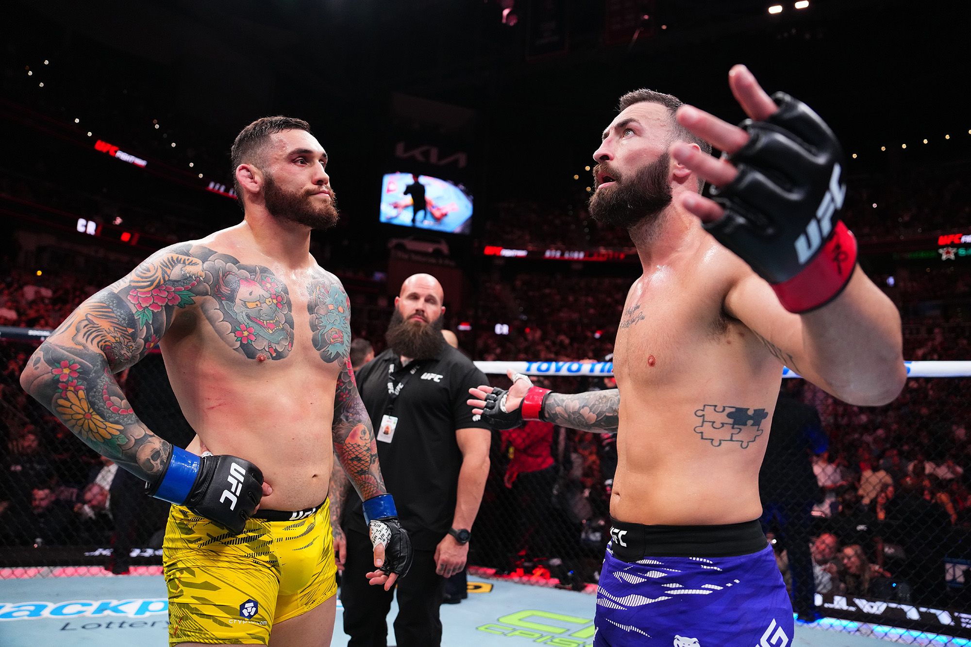 ufc fighters who don't drink