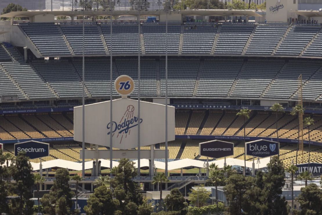 El Dodger Stadium.