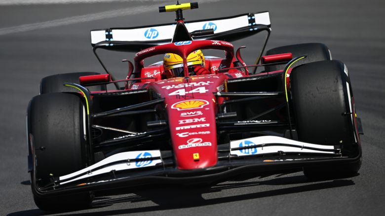 MONTREAL, QUEBEC - JUNE 15: Lewis Hamilton of Great Britain driving the (44) Scuderia Ferrari SF-25 on track during the F1 Grand Prix of Canada at Circuit Gilles-Villeneuve on June 15, 2025 in Montreal, Quebec. (Photo by Rudy Carezzevoli/Getty Images)