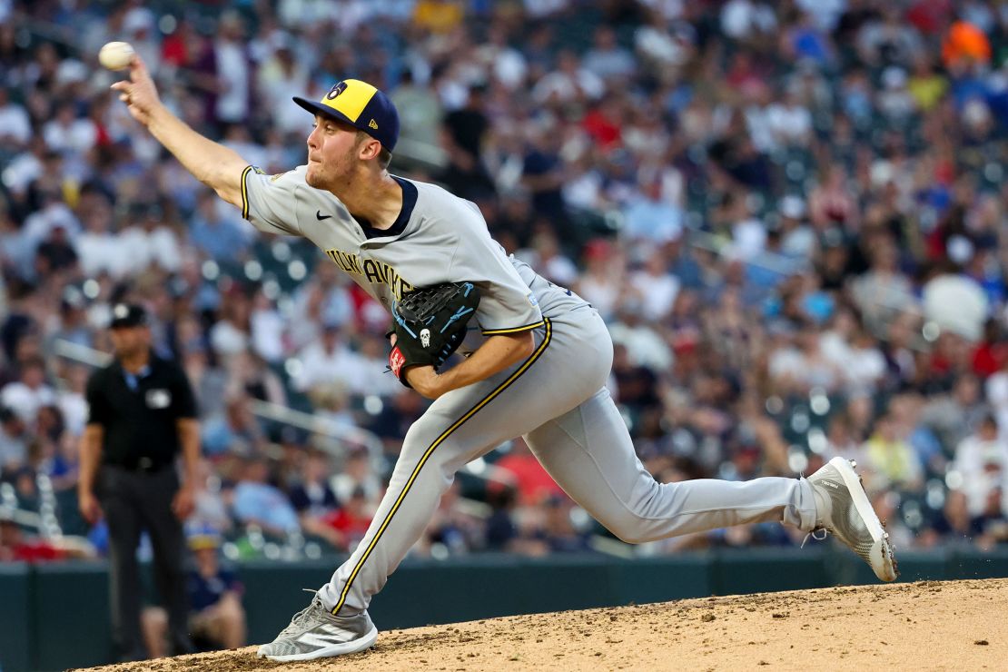 Jacob Misiorowski threw all eight of the fastest pitches at the 2022 MLB Draft Combine workout.