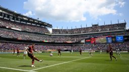 PHILADELPHIA, PENNSYLVANIA - JUNE 20: General view inside the stadium during the FIFA Club World Cup 2025 group D match between CR Flamengo and Chelsea FC at Lincoln Financial Field on June 20, 2025 in Philadelphia, Pennsylvania. (Photo by David Ramos/Getty Images)