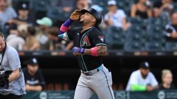 Marte hit a home run during the Diamondbacks' 4-1 win against the White Sox.