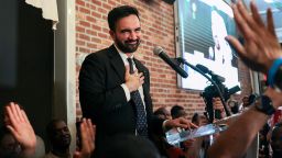 Zohran Mamdani, New York City mayoral candidate, during an election night event in New York, US, early on Wednesday, June 25, 2025.