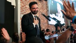 Zohran Mamdani, New York City mayoral candidate, during an election night event in New York, US, early on Wednesday, June 25, 2025.